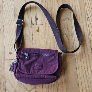 Kipling Plum Crossbody Bag